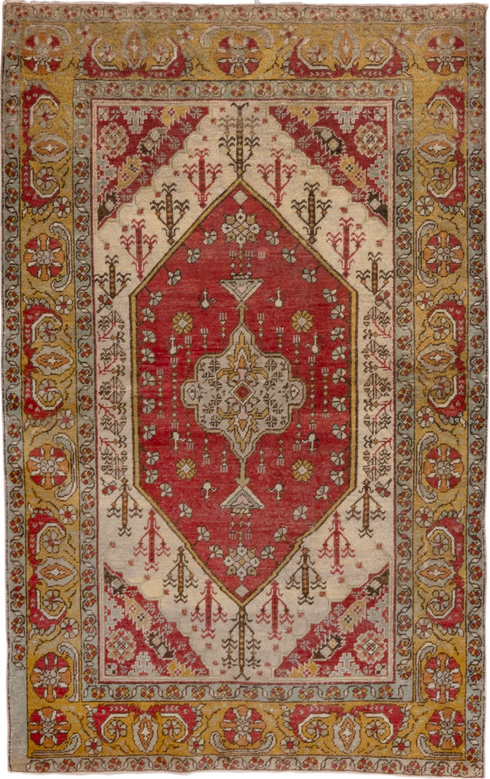 Vintage Oushak Area Rug (3' x 6')